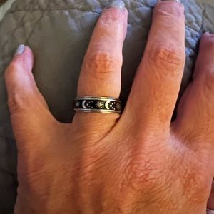 Anxiety Ring. Size 7. Silver.